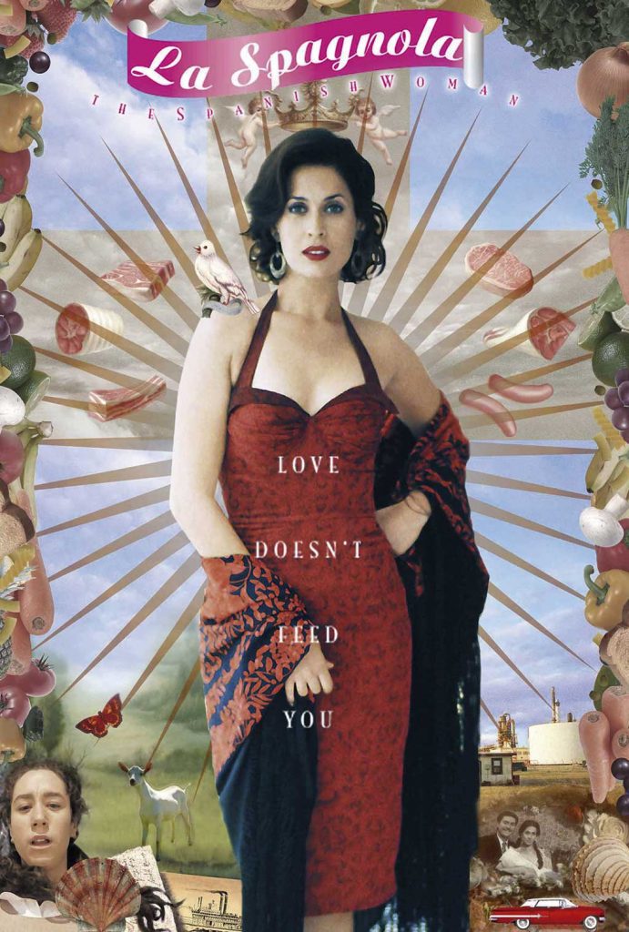 Poster for LA SPAGNOLA (the Spanish Woman) by Wild Strawberries Films, directed by Steve Jacobs & starring Lola Marceli.