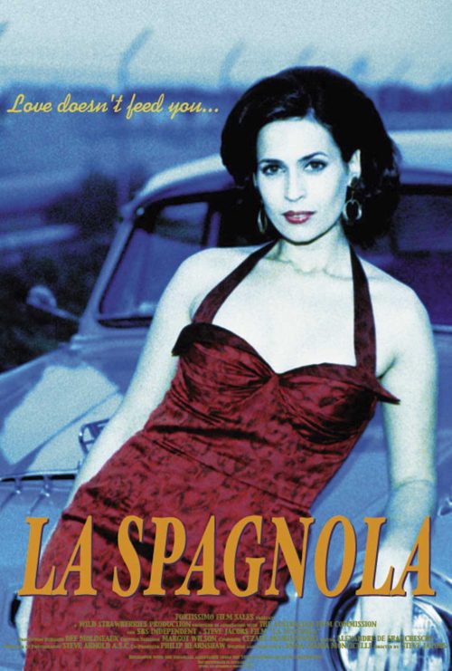 Poster for LA SPAGNOLA (the Spanish Woman) by Wild Strawberries Films, directed by Steve Jacobs & starring Lola Marceli.