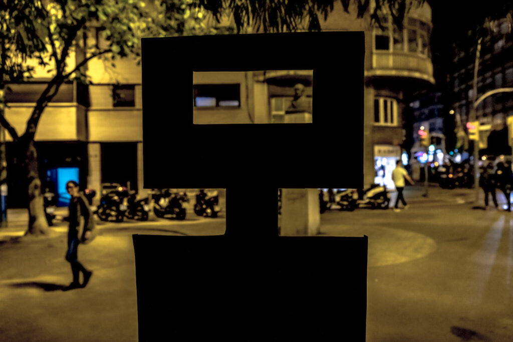 "what's she looking at?" Ned Kelly hiding out in Barcelona by Wild Strawberries Films